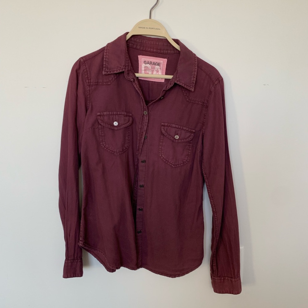Garage button up